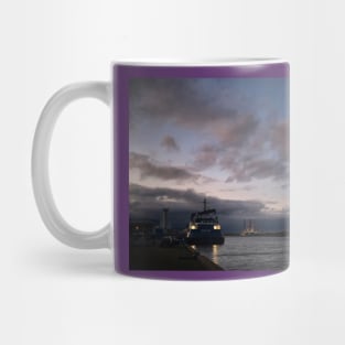 Sunset on the River Blyth Mug